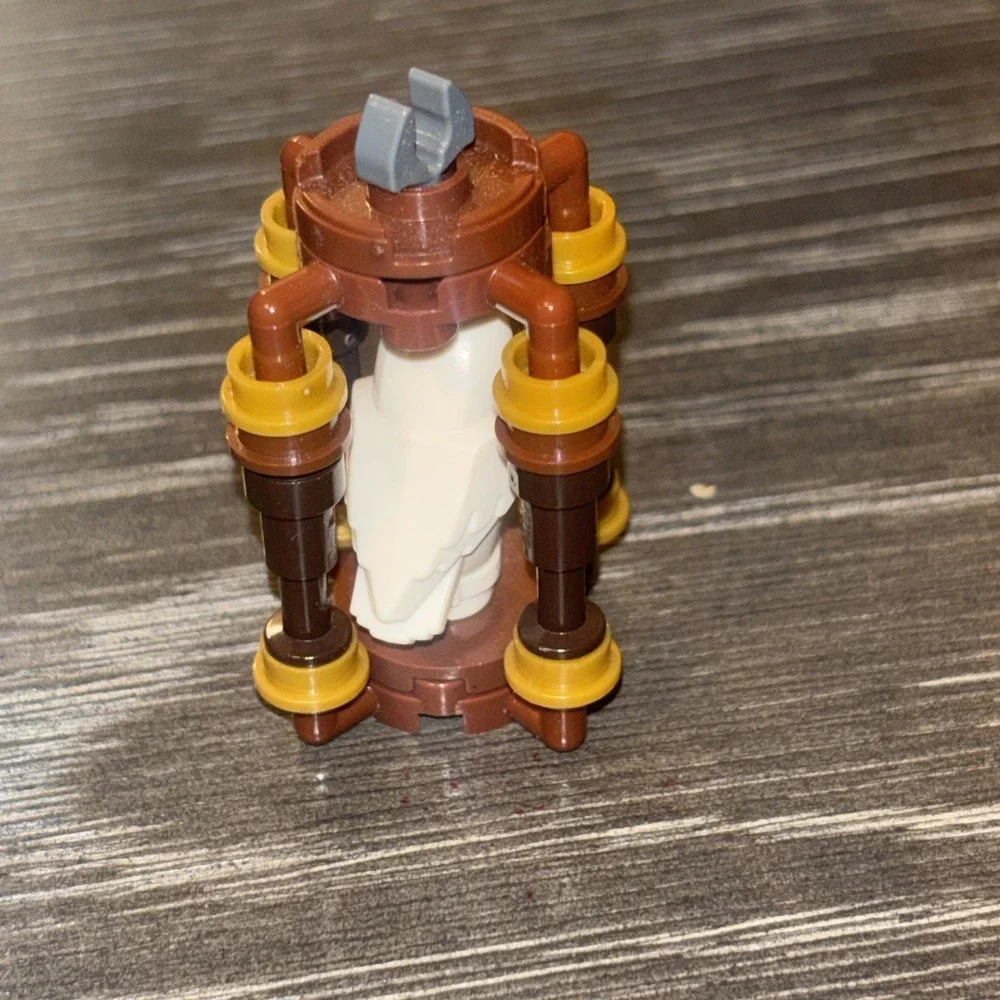 LEGO Minifigure White Owl Hedwig Harry Potter In Cage‎